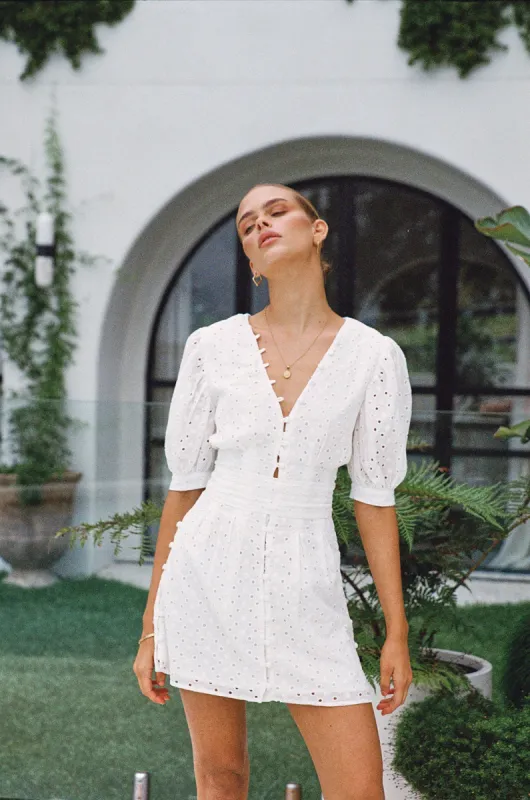 SAMPLE-Kori Dress - Eyelet sold by Sabo Skirt