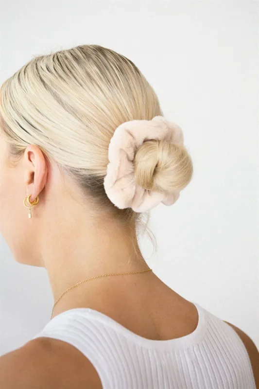 Soft Scrunchie - Beige sold by Sabo Skirt