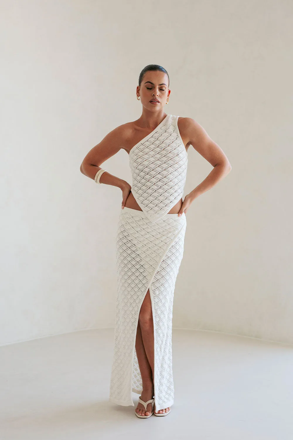 Ria Top - White sold by Sabo Skirt product image thumbnail 3