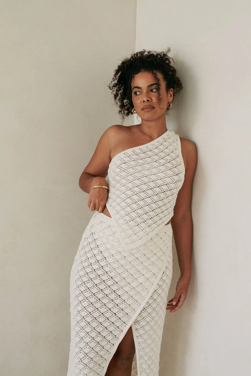 Ria Top - White sold by Sabo Skirt product image thumbnail 4