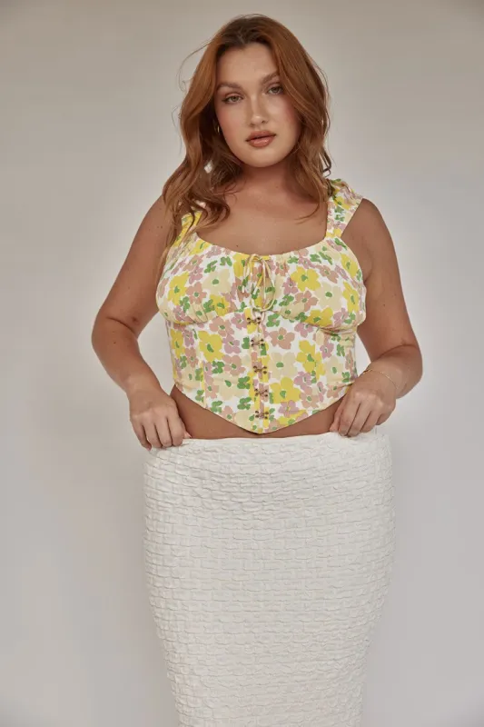 Leighton Corset Top sold by Sabo Skirt