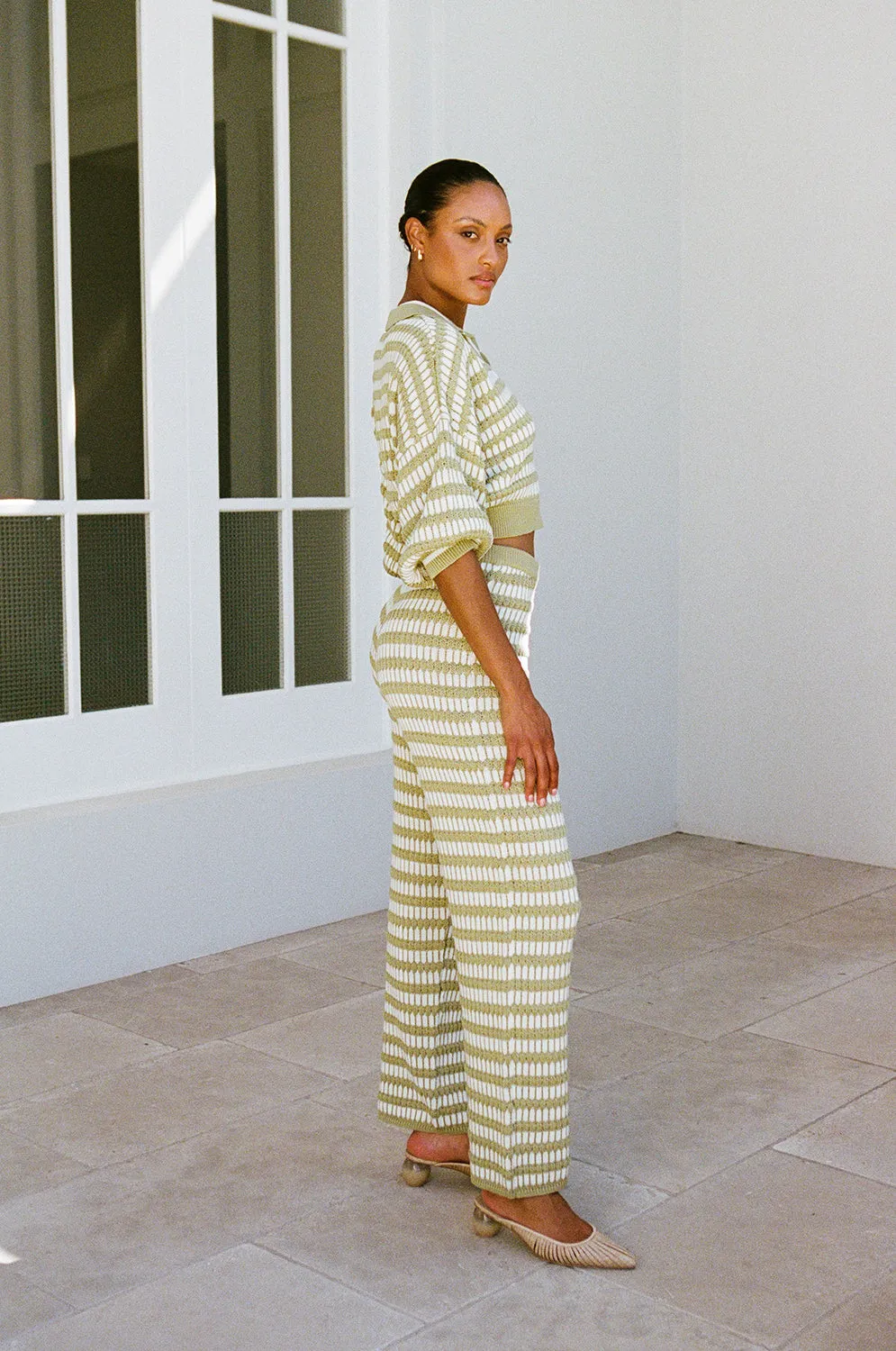 SAMPLE-Keyana Knit Pants sold by Sabo Skirt product image thumbnail 2