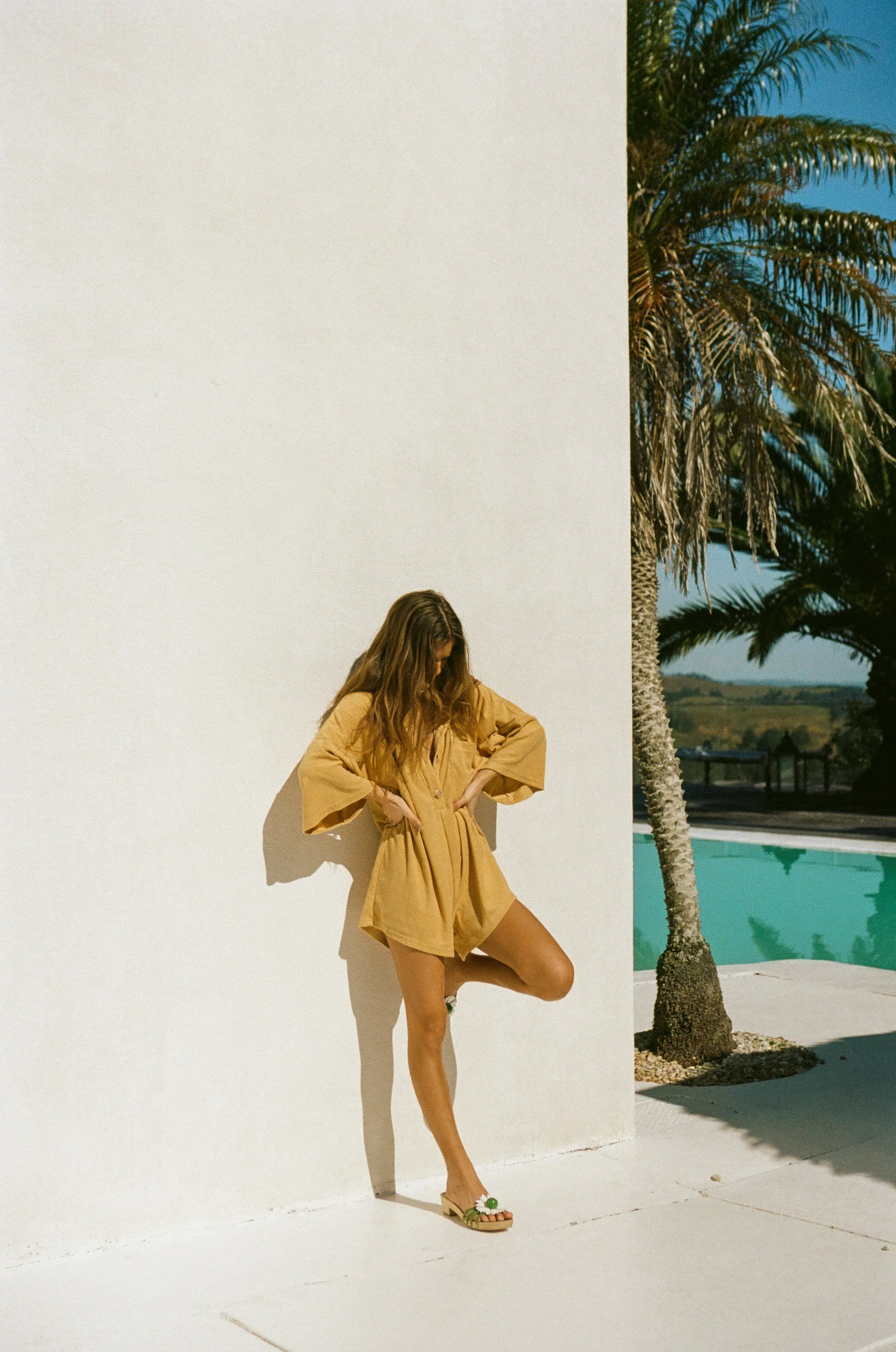 Milena Playsuit - Toffee sold by Sabo Skirt product image thumbnail 2