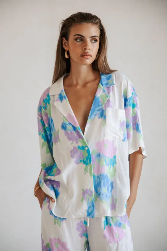 SAMPLE-Immi Top - Cascade Floral sold by Sabo Skirt