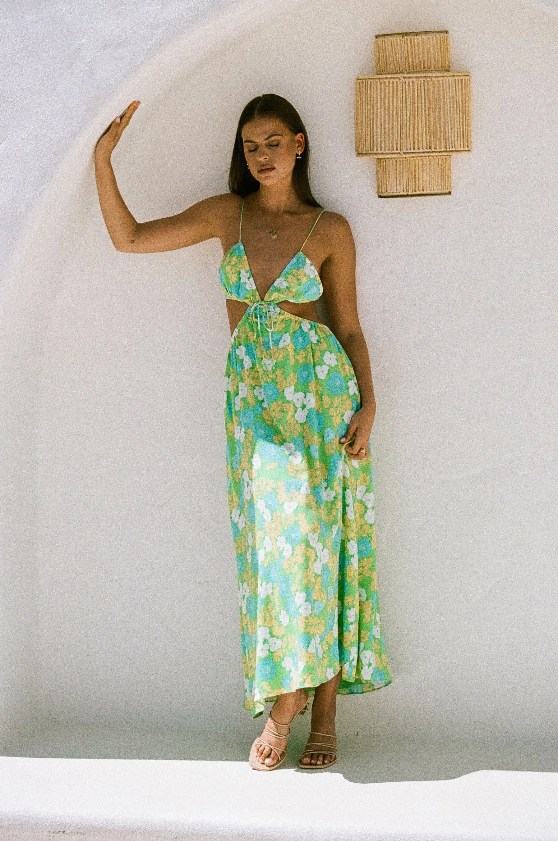 Toulouse Maxi Dress - Bryony Tropical sold by Sabo Skirt product image thumbnail 3