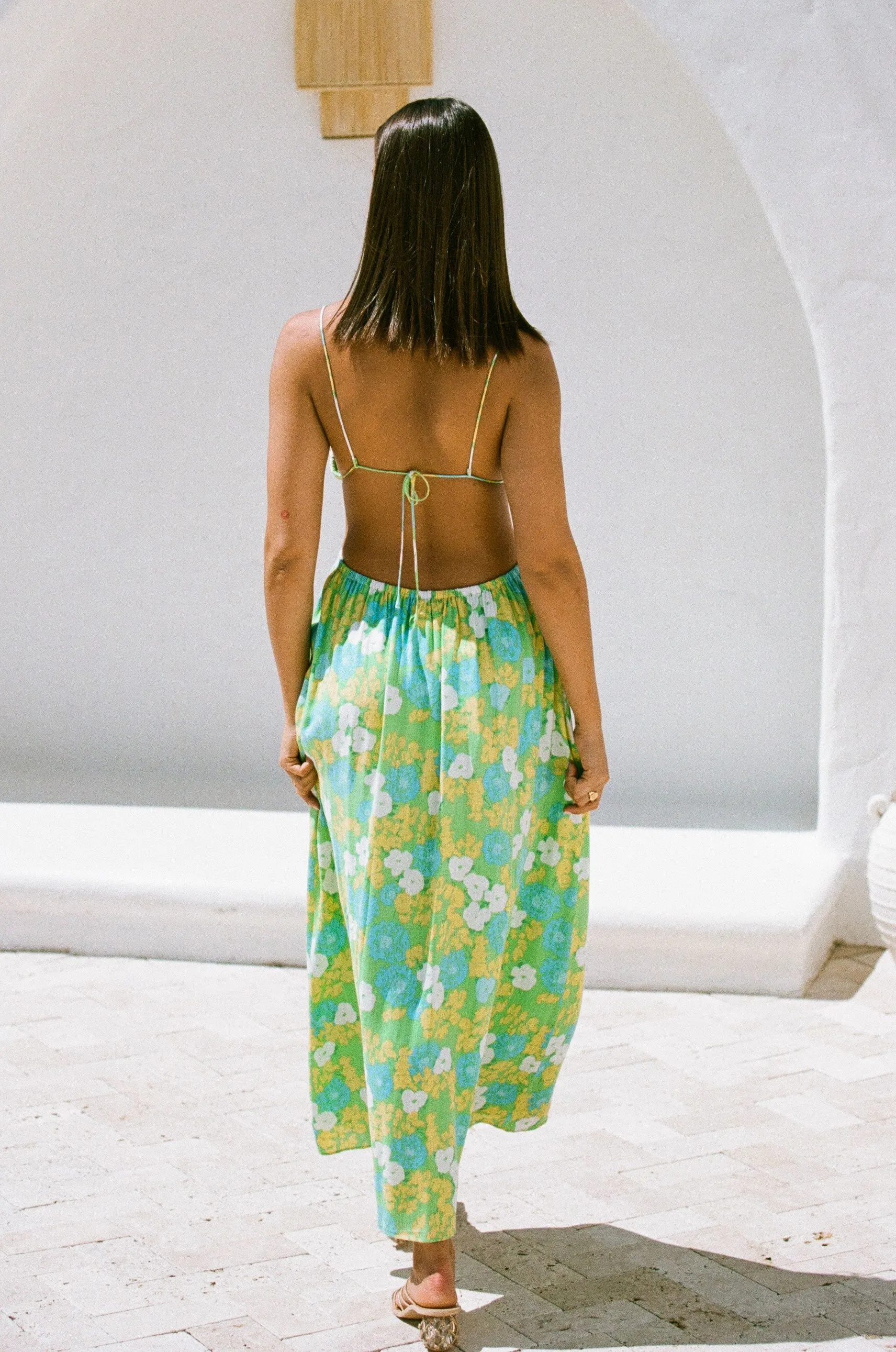 Toulouse Maxi Dress - Bryony Tropical sold by Sabo Skirt product image thumbnail 2