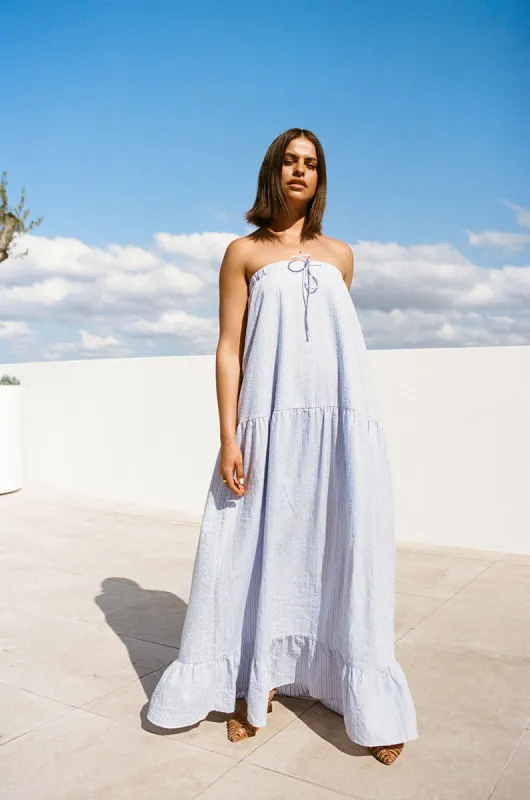 Bella Dress - Blue sold by Sabo Skirt