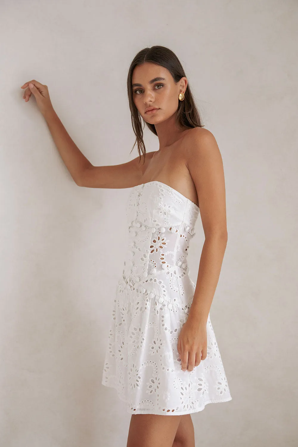 Palermo Button Dress sold by Sabo Skirt product image thumbnail 4