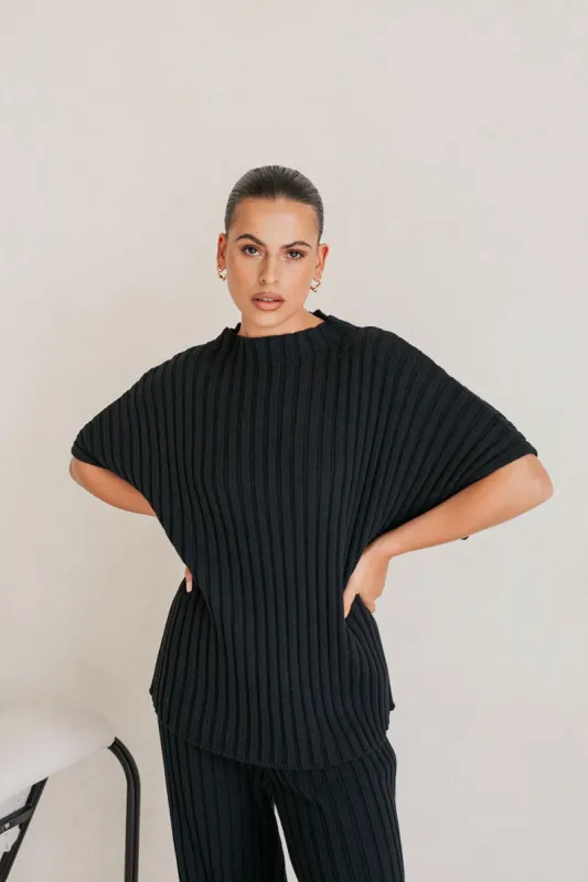 Celine Top - Black sold by Sabo Skirt