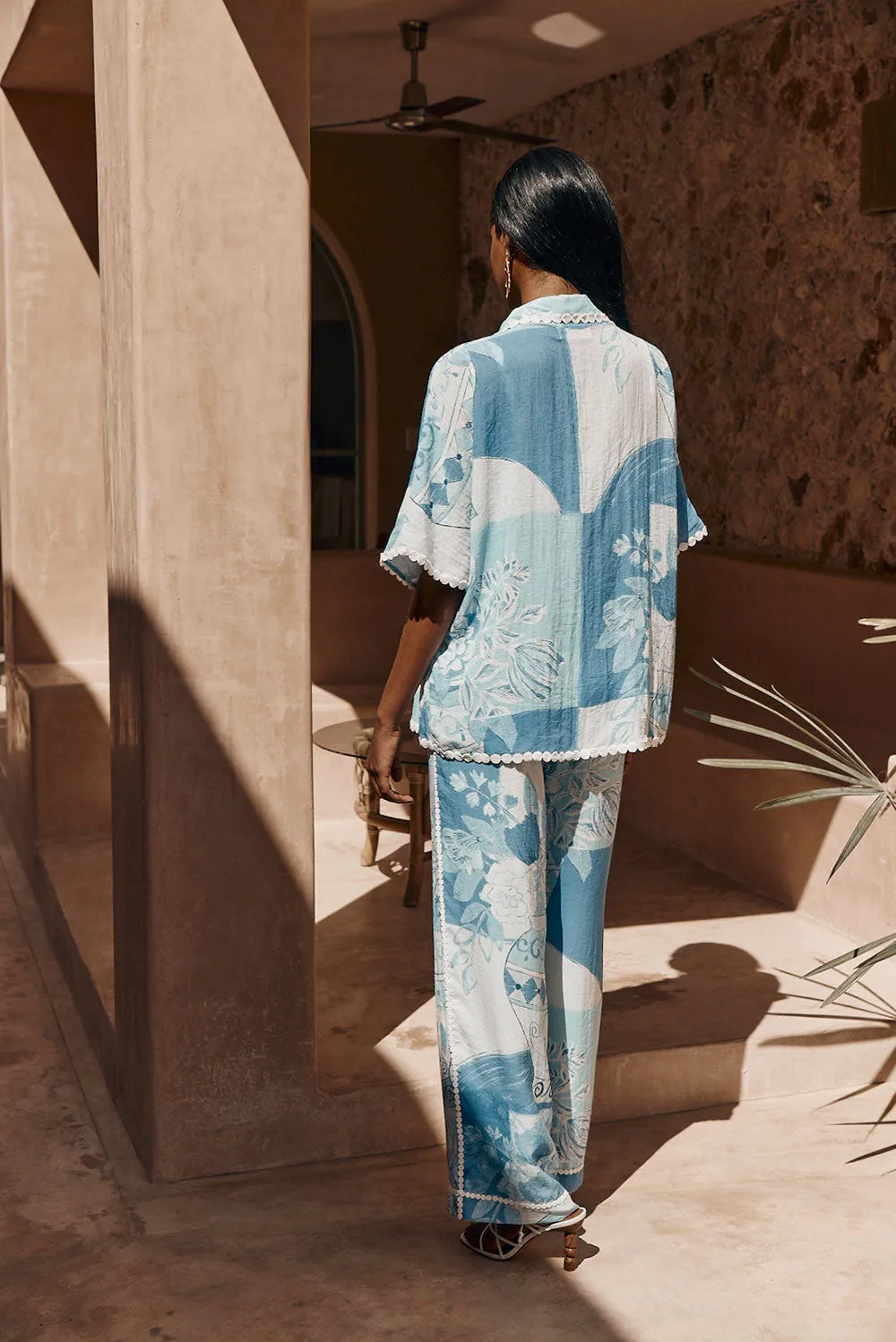 Kelia Pants - Vaso Blu sold by Sabo Skirt product image thumbnail 4