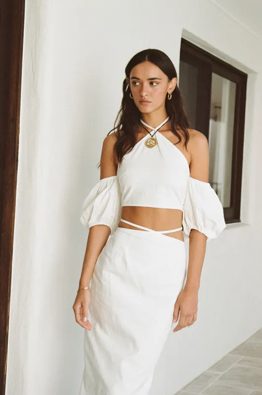 SAMPLE-Deyna Top sold by Sabo Skirt