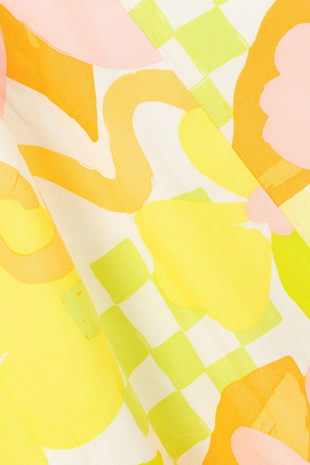 Everett Dress - Checker Floral sold by Sabo Skirt product image thumbnail 5