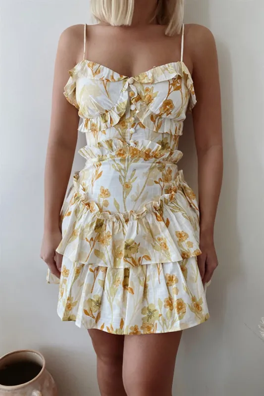 SAMPLE-Selma Cami Dress - Field Flower sold by Sabo Skirt