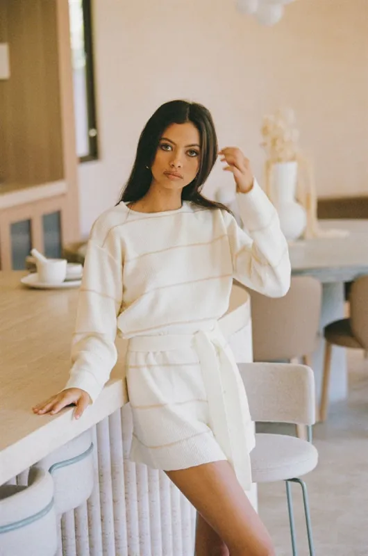 SAMPLE-Milo Knit Playsuit made by Sabo Skirt