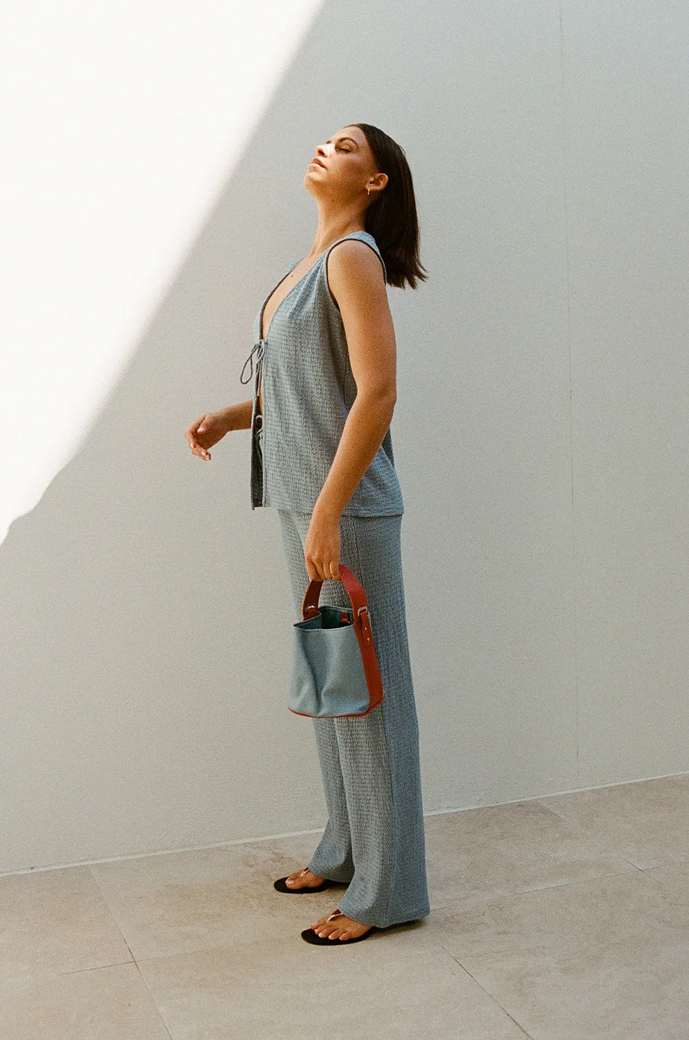 Marina Pants - Blue sold by Sabo Skirt product image thumbnail 5