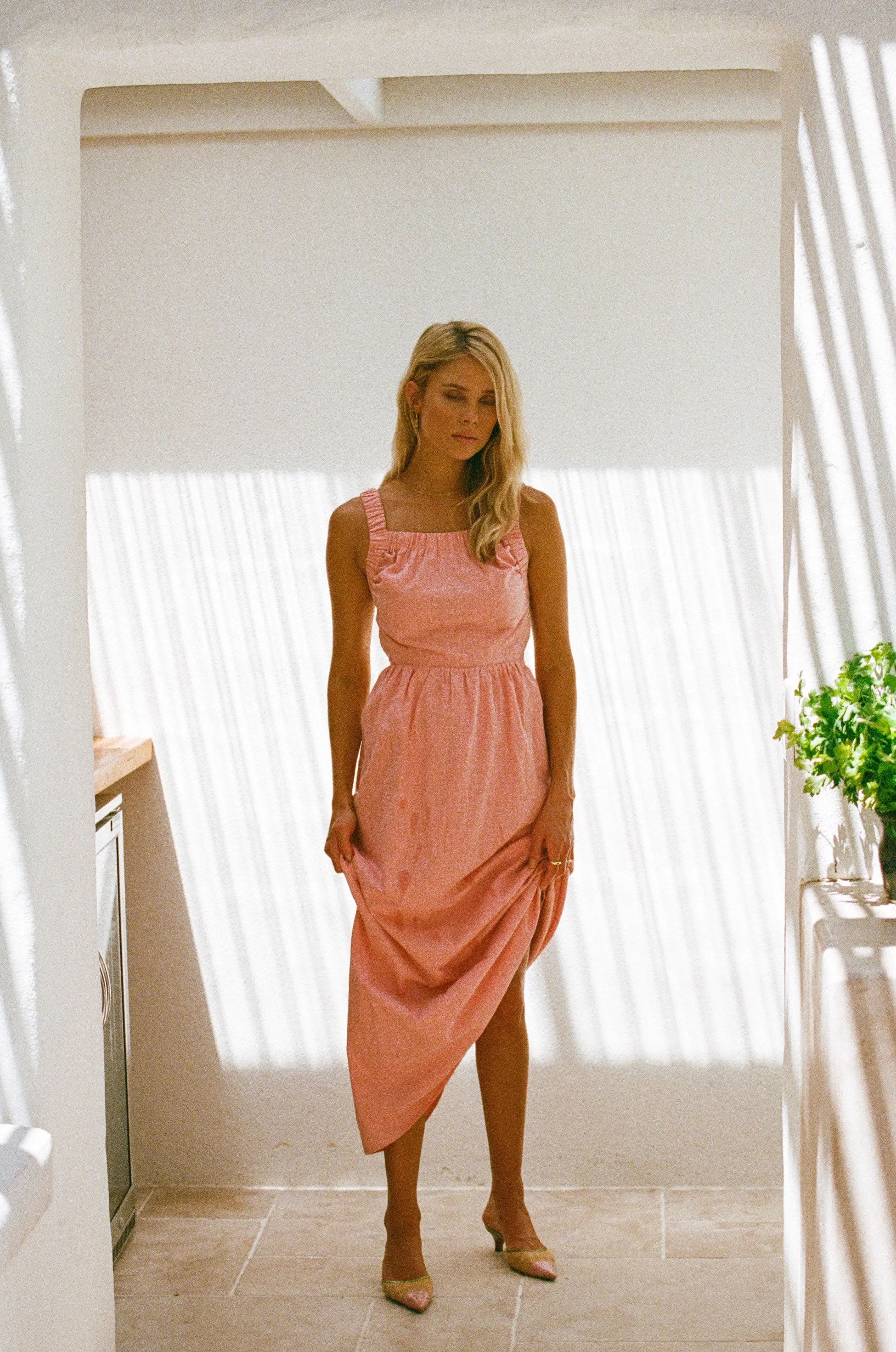 SAMPLE-Backless Sondra Dress sold by Sabo Skirt product image thumbnail 2