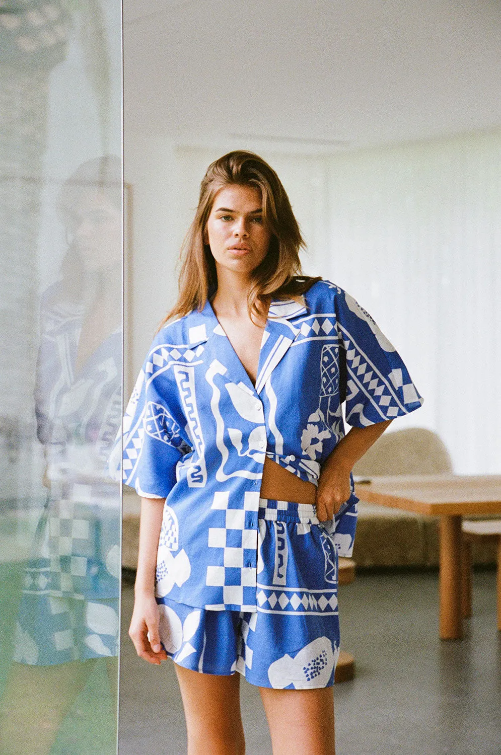 Seona Top - Lemoni Blue sold by Sabo Skirt product image thumbnail 2