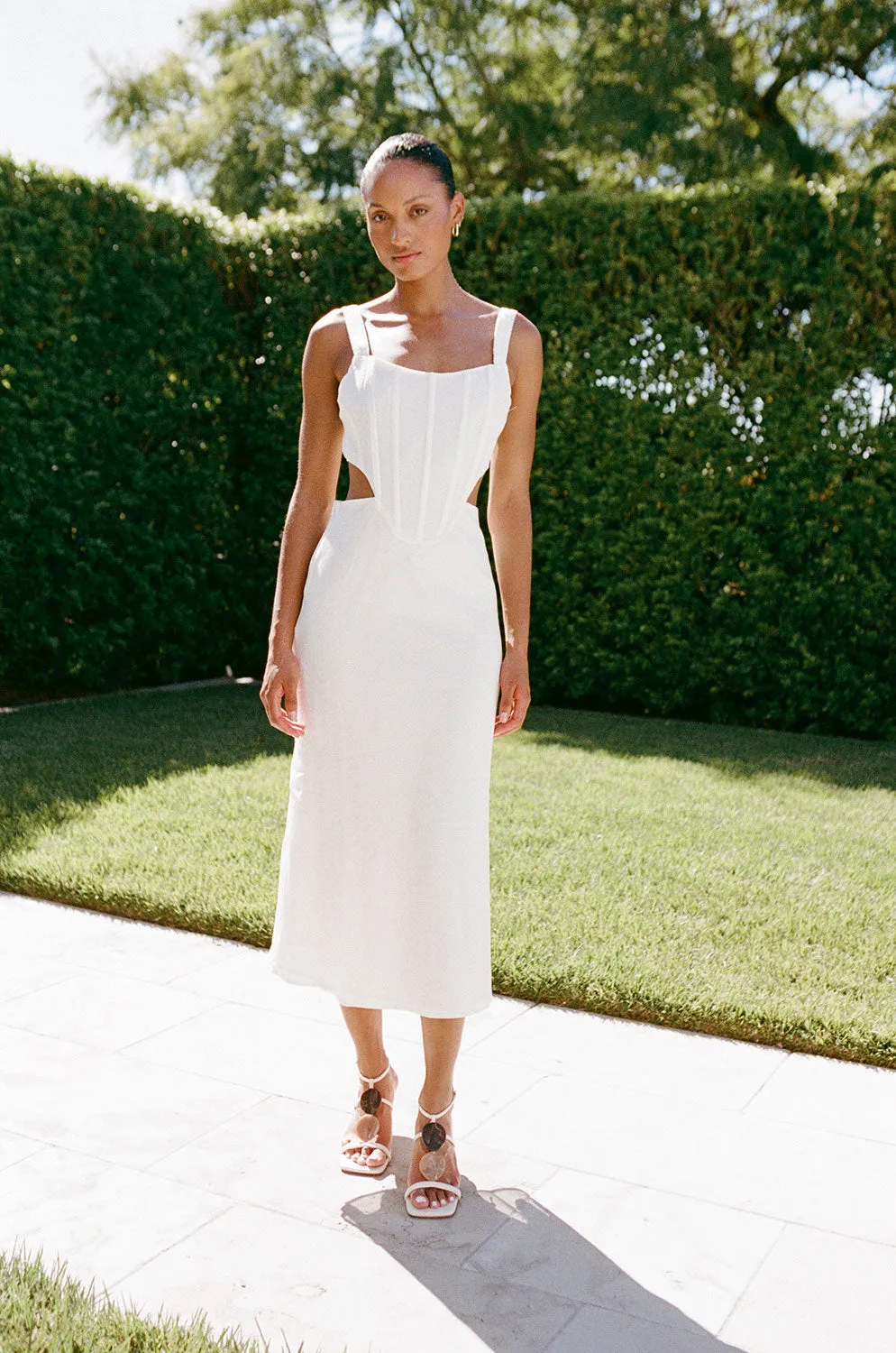 SAMPLE-Feliz Midi Dress sold by Sabo Skirt product image thumbnail 3