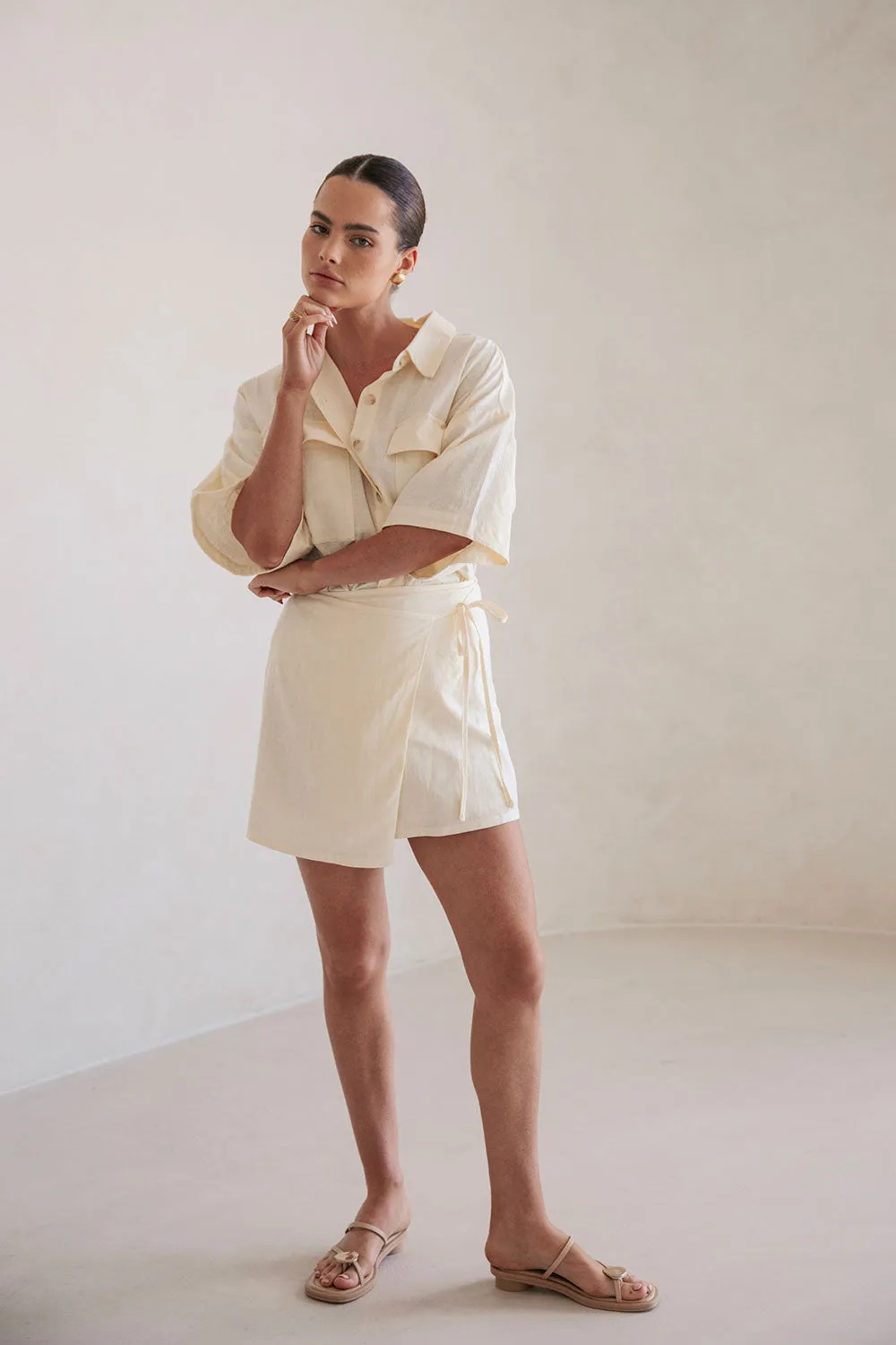 Nari Skirt - Butter sold by Sabo Skirt product image thumbnail 2