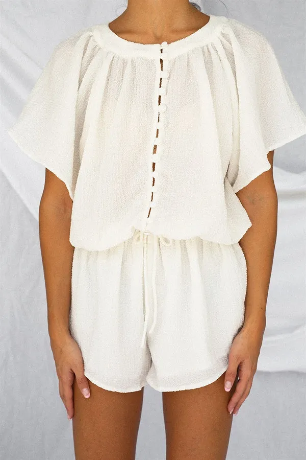 SAMPLE-Elsa Playsuit - Crinkle sold by Sabo Skirt product image thumbnail 4