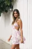 Izabella Dress - Marker Floral sold by Sabo Skirt