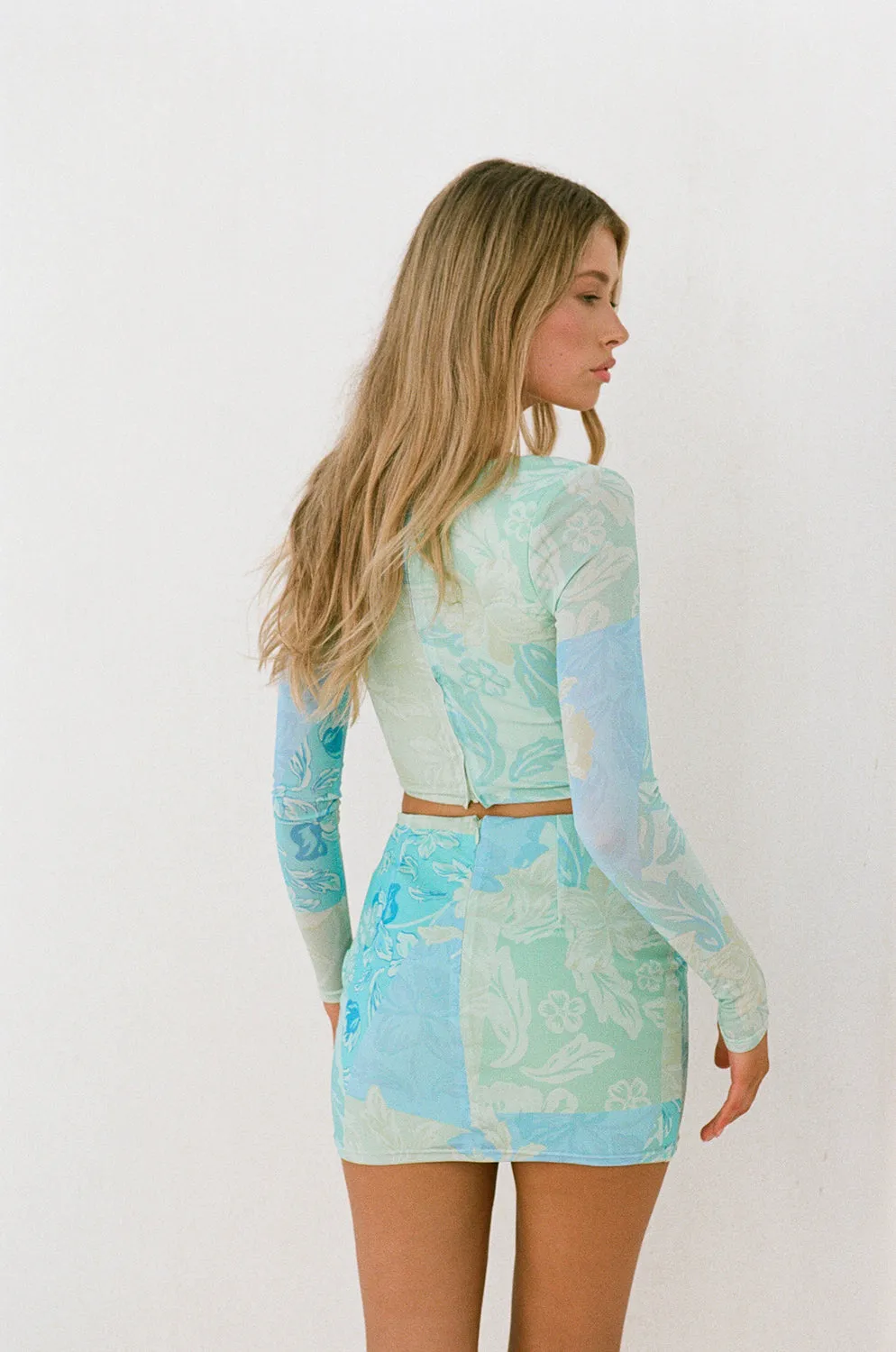 Ellamay Top - Blue sold by Sabo Skirt product image thumbnail 4