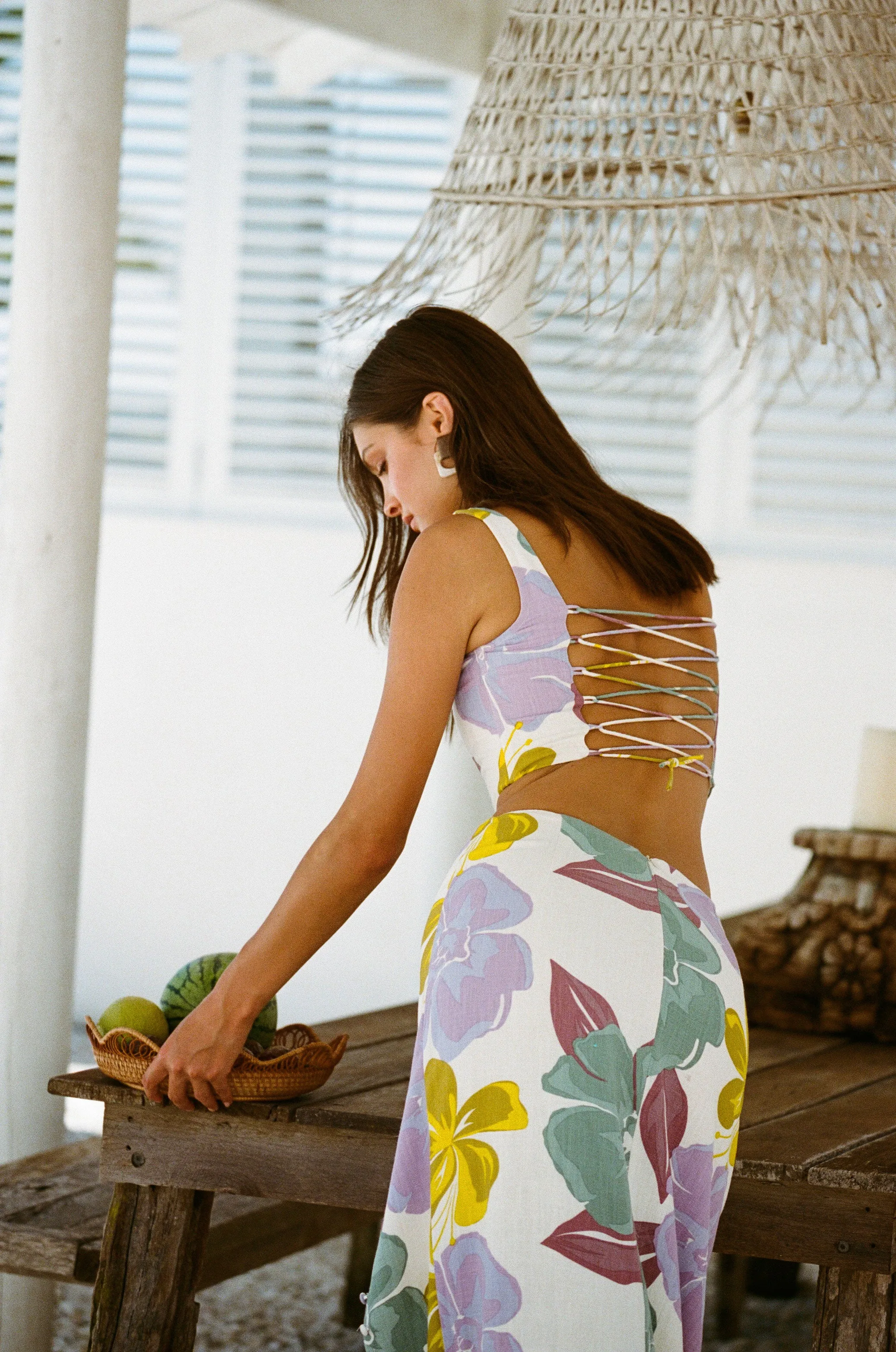 Oralia Top - Royal Floral sold by Sabo Skirt product image thumbnail 3