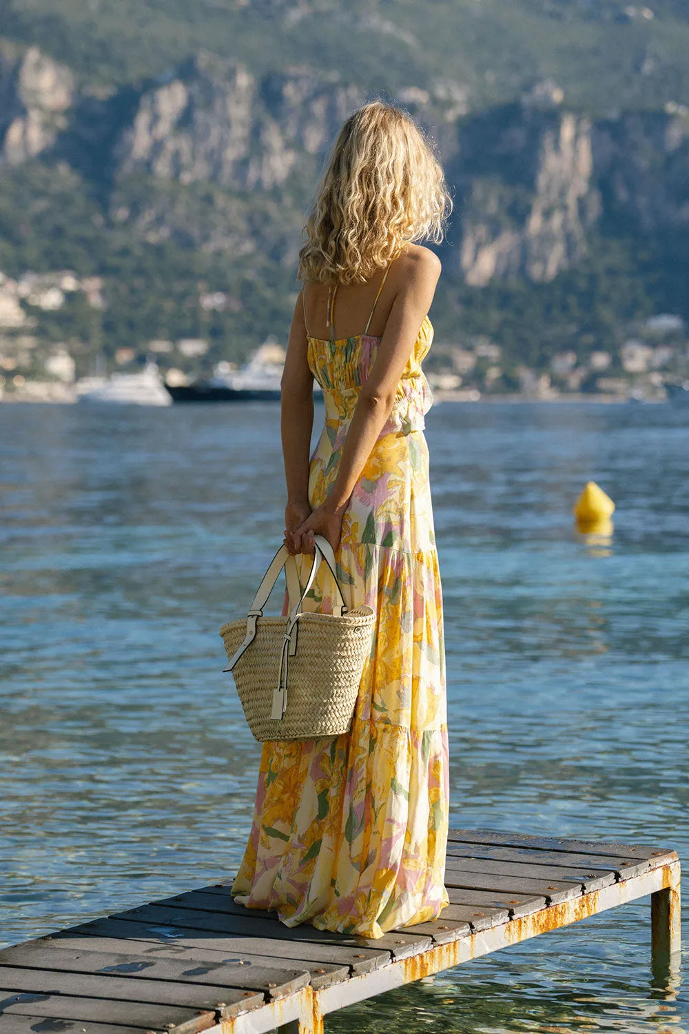 Calabria Halter Dress - Scout Floral sold by Sabo Skirt product image thumbnail 4