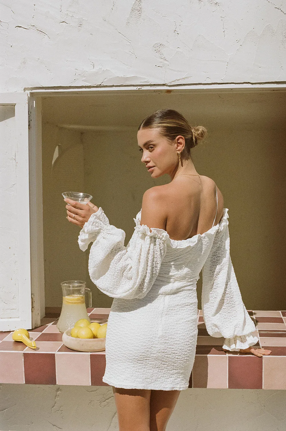 Nola One Shoulder Dress sold by Sabo Skirt product image thumbnail 3