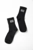 SBO Crew Socks - Black sold by Sabo Skirt