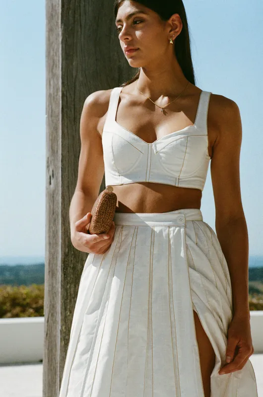 SAMPLE-Dien Top - White sold by Sabo Skirt