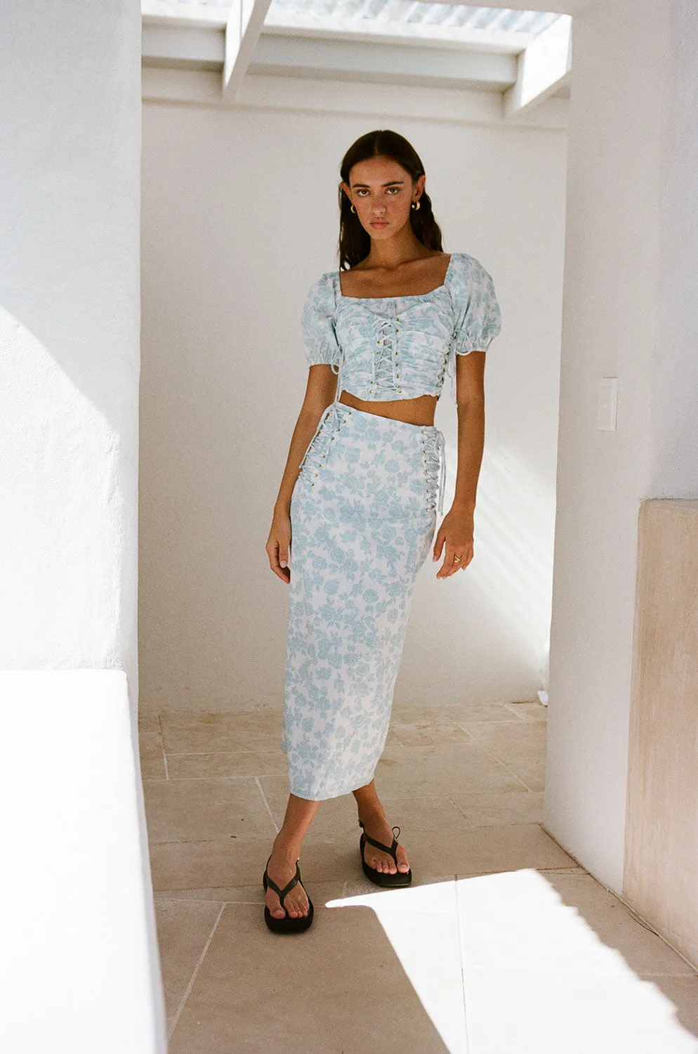 Didi Lace Up Set sold by Sabo Skirt