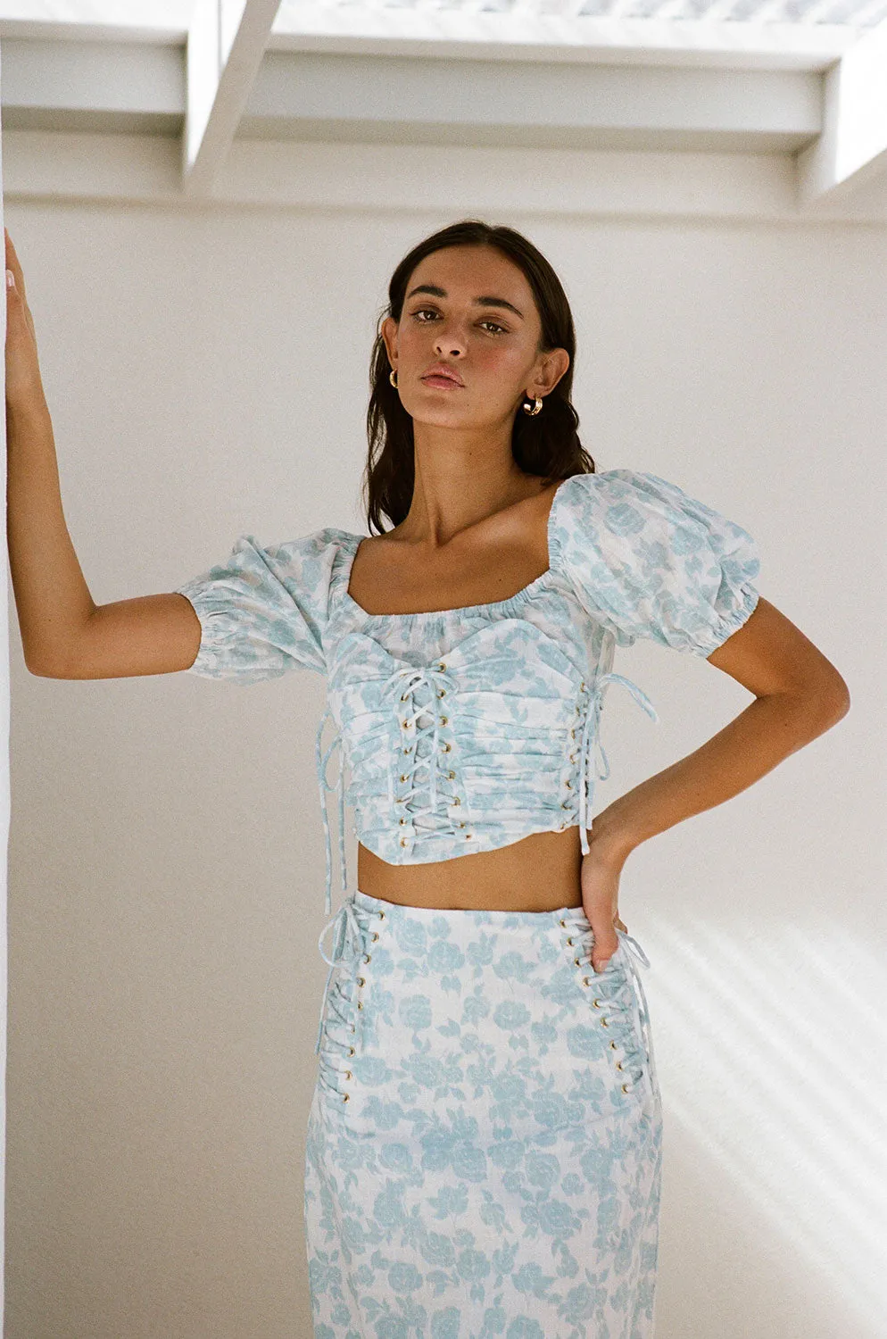 Didi Lace Up Set sold by Sabo Skirt product image thumbnail 2