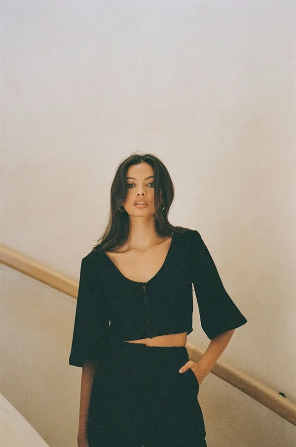Keely Top - Black sold by Sabo Skirt product image thumbnail 2