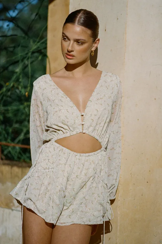 Dharma Playsuit - Hibiscus sold by Sabo Skirt