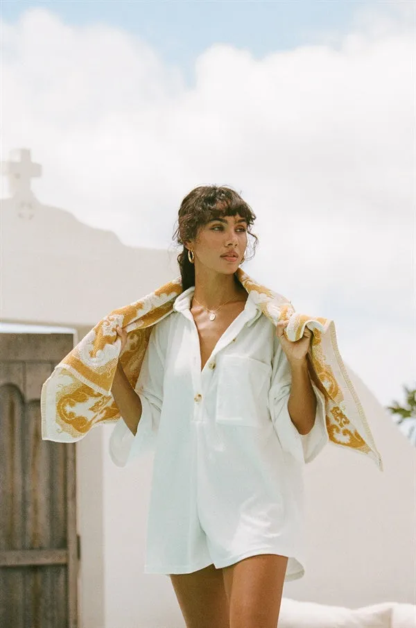 Milena Playsuit - White sold by Sabo Skirt product image thumbnail 5