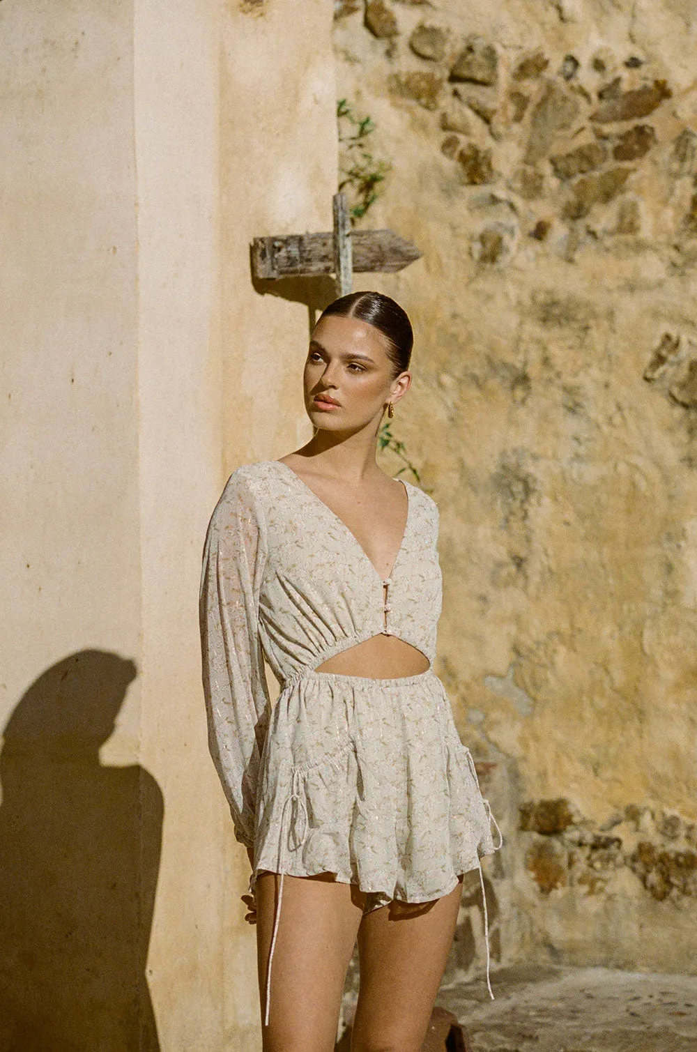 Dharma Playsuit - Hibiscus sold by Sabo Skirt product image thumbnail 5