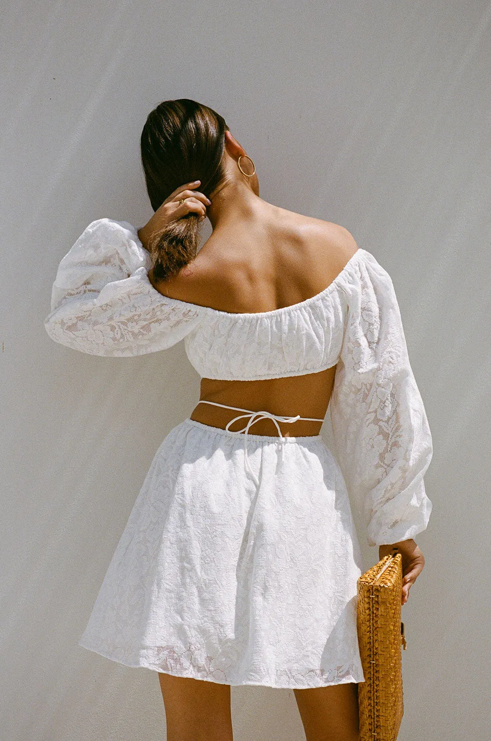 SAMPLE-Naiya Off Shoulder Dress sold by Sabo Skirt product image thumbnail 2