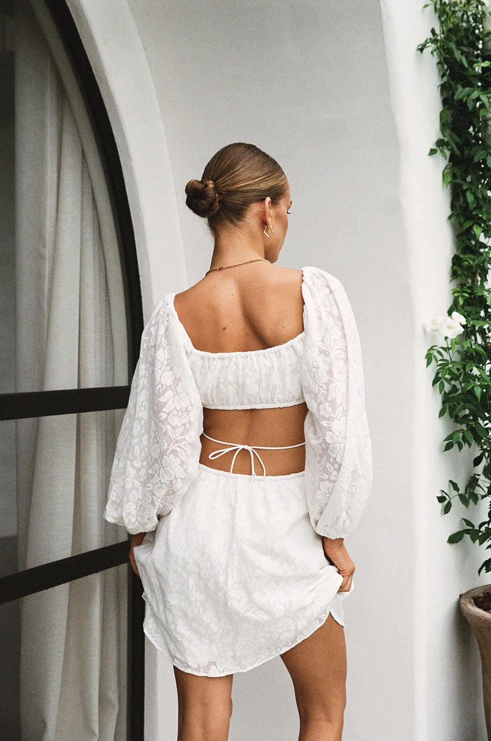 SAMPLE-Naiya Off Shoulder Dress sold by Sabo Skirt product image thumbnail 3