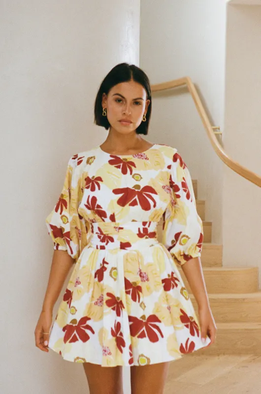 Bettina Dress - Dusk Lily sold by Sabo Skirt