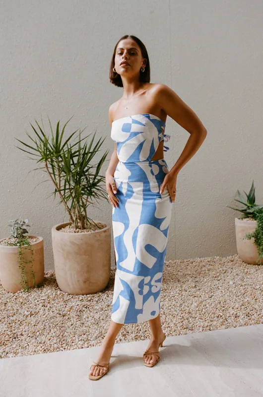 SAMPLE-Esmay Midi Dress sold by Sabo Skirt