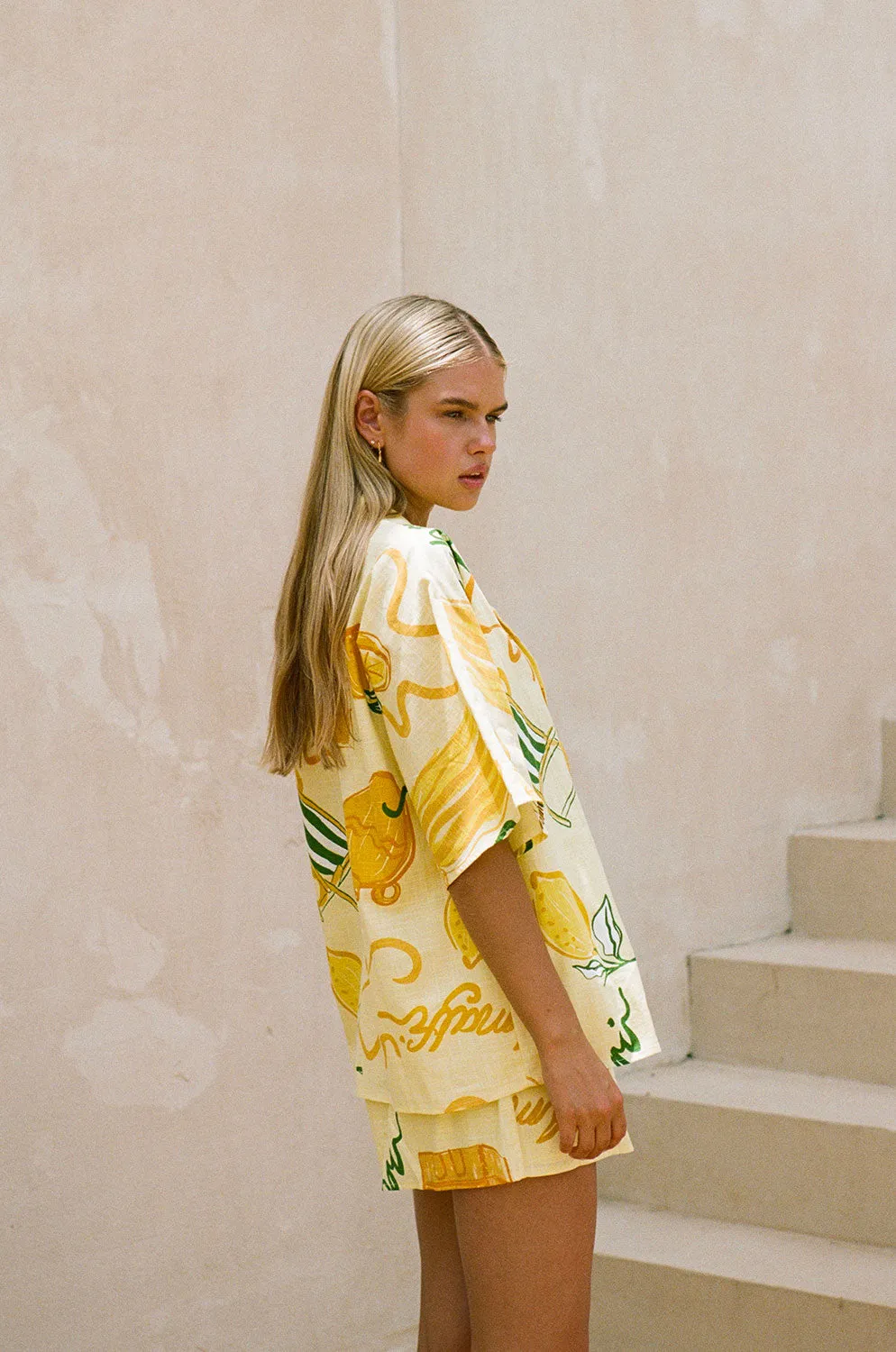 Seona Top - Amalfi Citrus sold by Sabo Skirt product image thumbnail 4