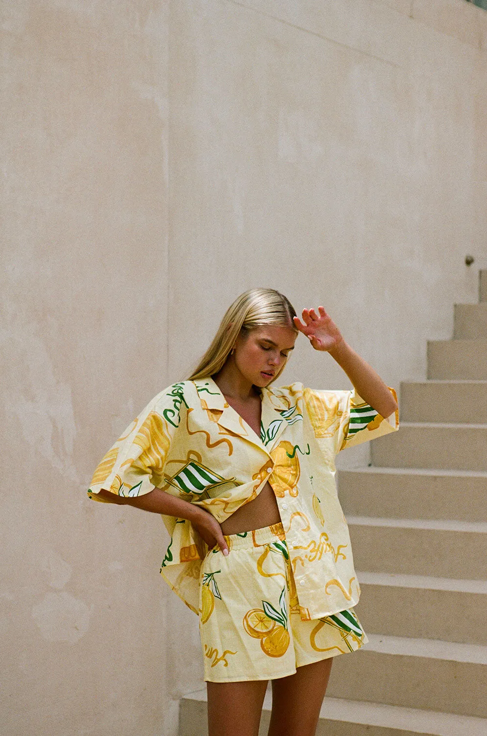 Seona Top - Amalfi Citrus sold by Sabo Skirt product image thumbnail 5