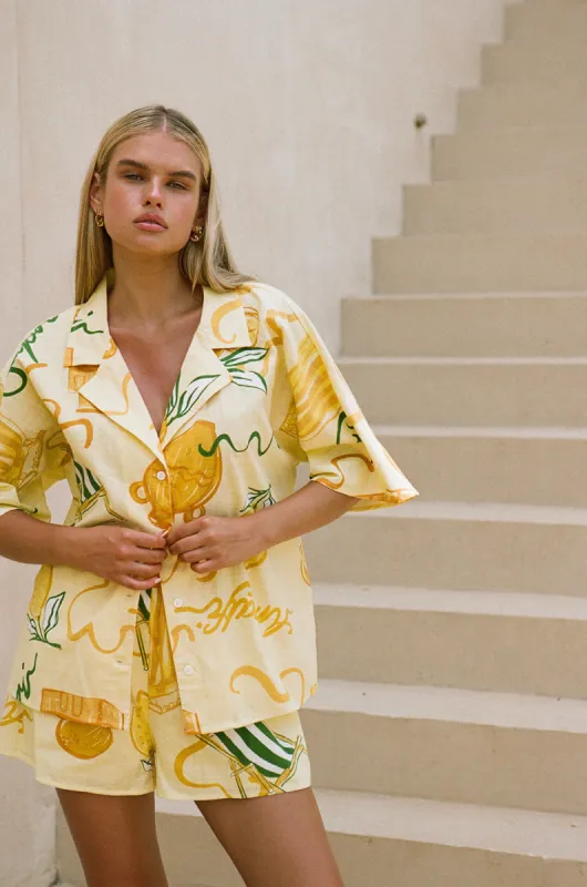 Seona Top - Amalfi Citrus made by Sabo Skirt