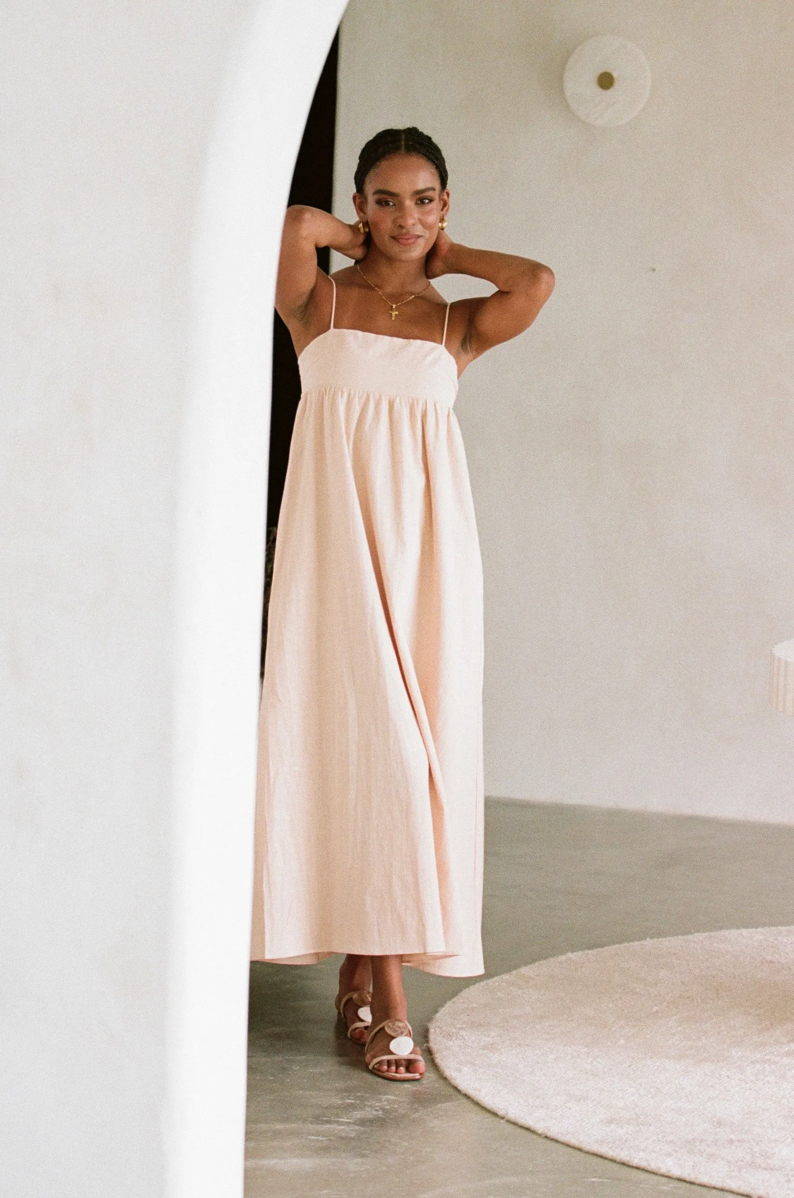 Azaria Dress - Tan sold by Sabo Skirt product image thumbnail 2