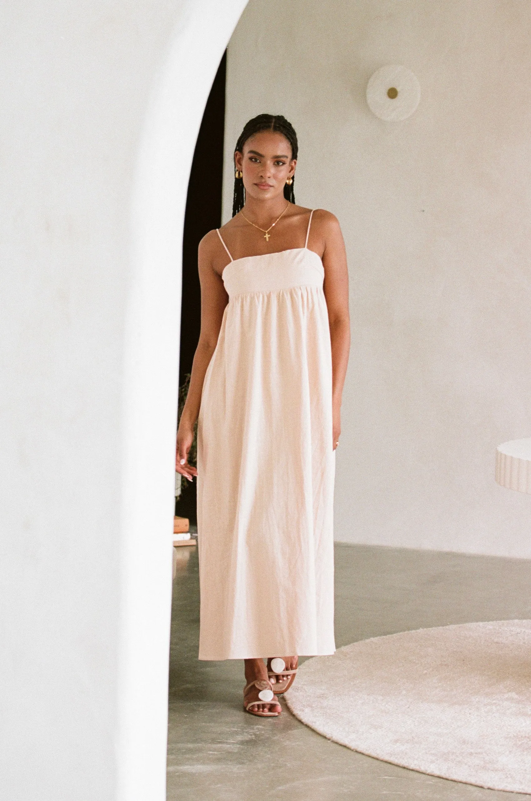 Azaria Dress - Tan sold by Sabo Skirt product image thumbnail 5