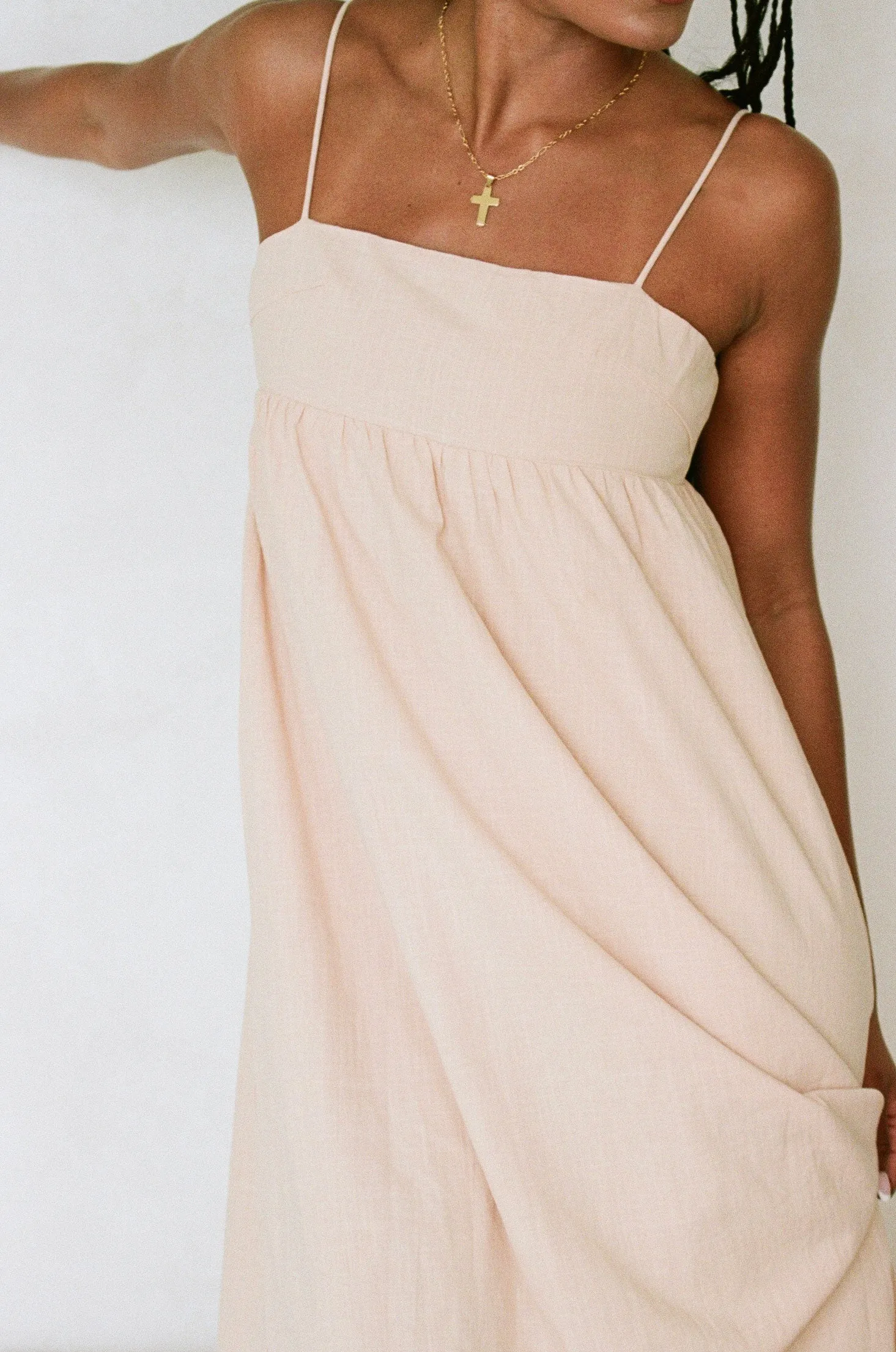 Azaria Dress - Tan sold by Sabo Skirt product image thumbnail 3