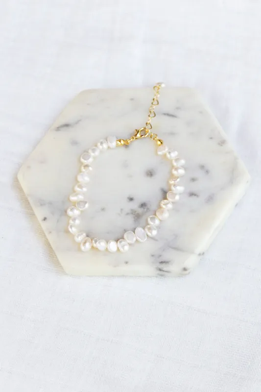 Inka Pearl Bracelet sold by Sabo Skirt