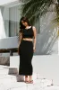 Evie Skirt - Black sold by Sabo Skirt