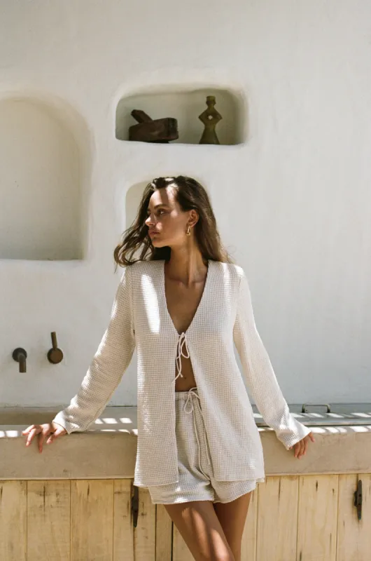 Emel Waffle Top sold by Sabo Skirt